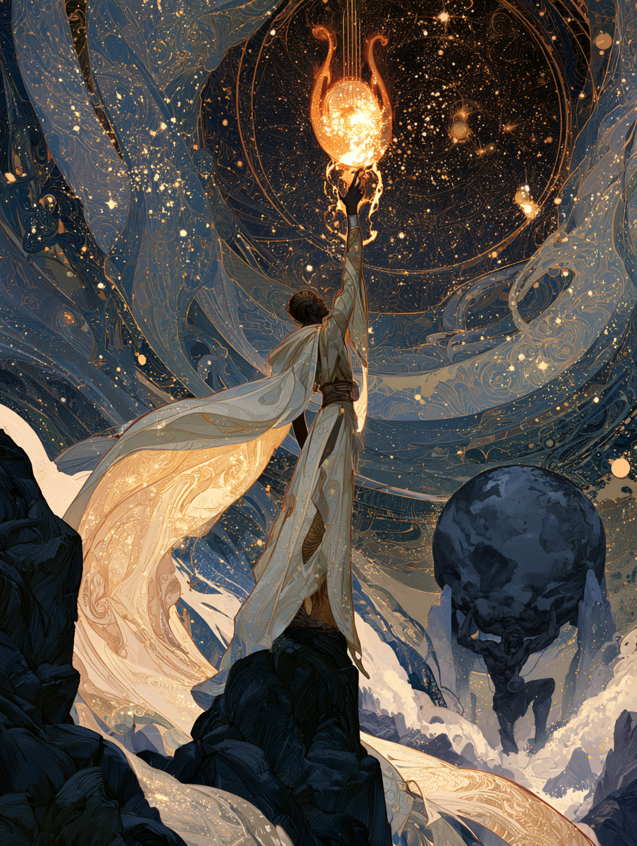 The Song of Oeagrus’ Gift:I. The Mountain’s BreathBeneath...