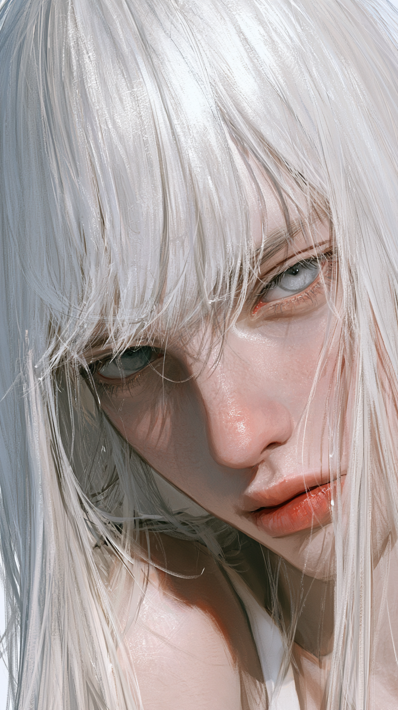 A captivating anime-style illustration, in the style of Y... - alternate