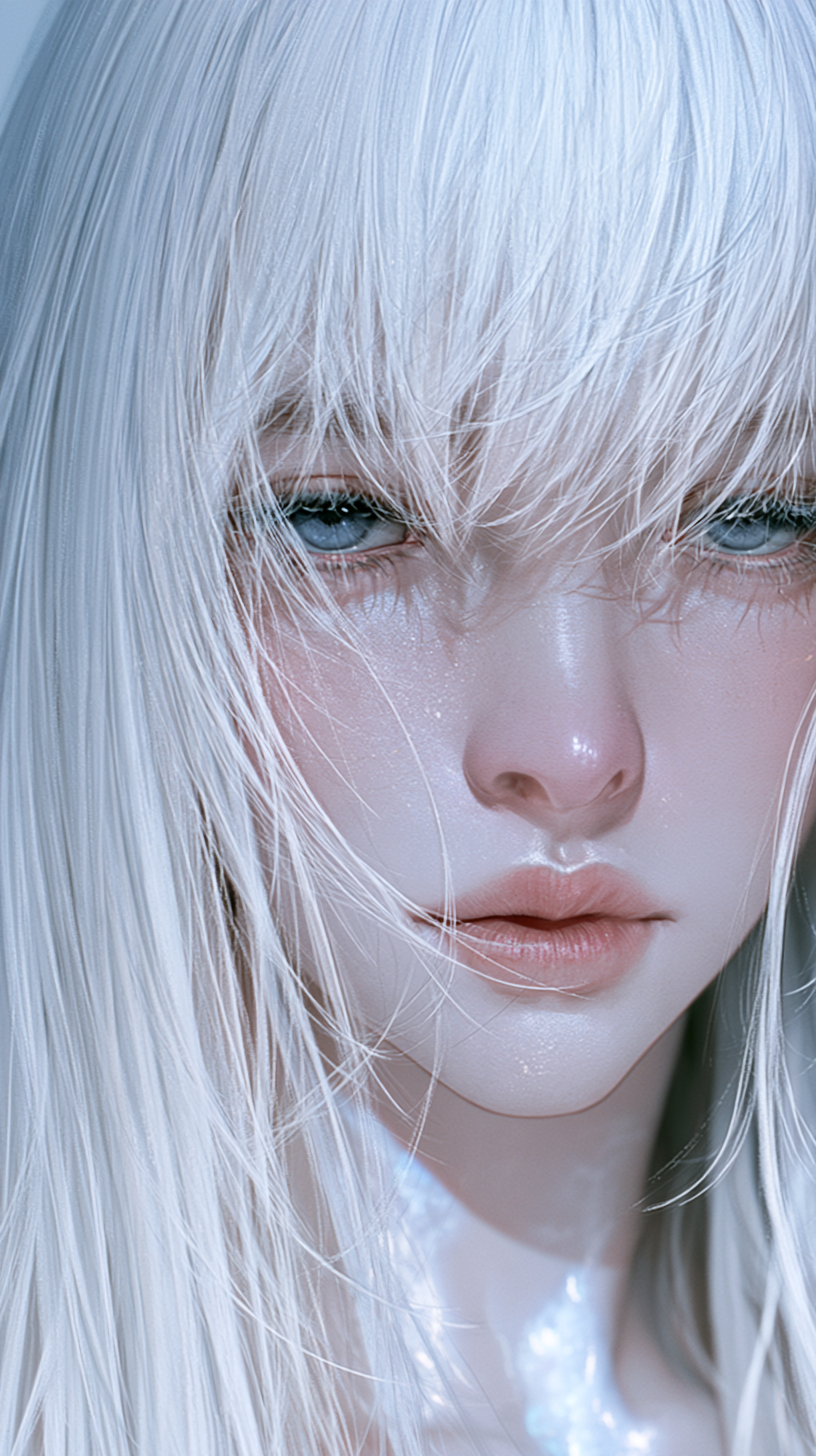 A captivating anime-style illustration, in the style of Y... - alternate