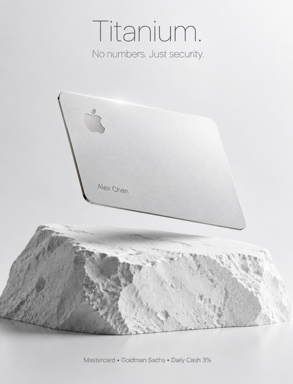 极致纯钛极简主义 — APPLE CARD 纯钛物理卡 # ---------------------------...