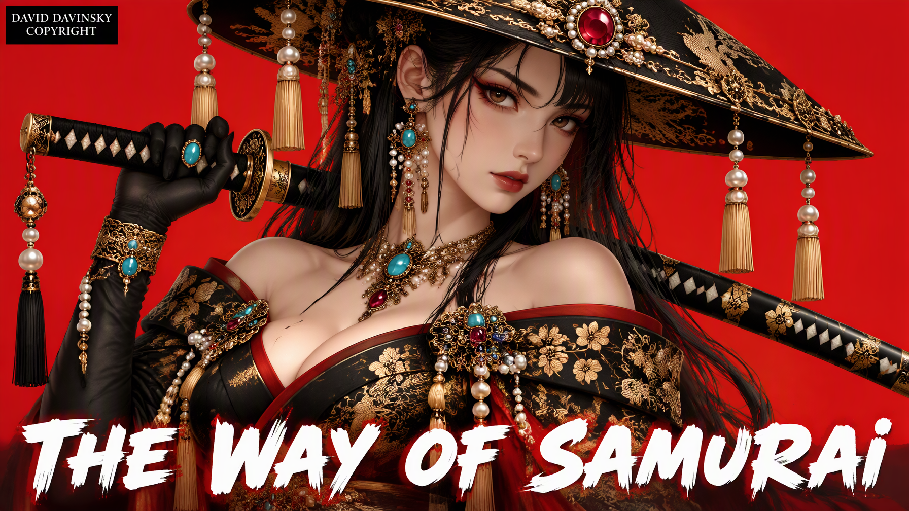 A beautiful anime-style illustration of an Asian female s...