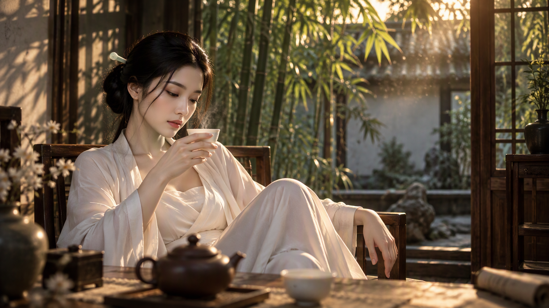 Masterpiece, highest image quality, ultra‑high detail, ci...