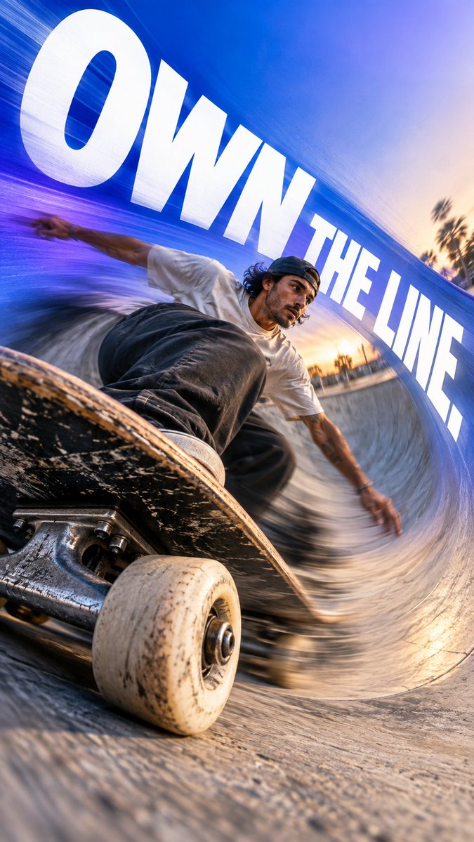 Create a finished premium sports campaign poster, 9:16, f...