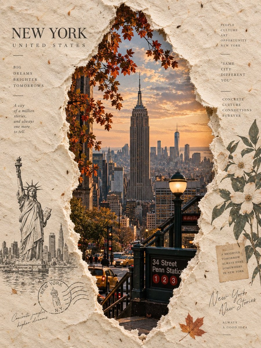 Create a premium 3:4 vertical handmade-paper editorial ar... - alternate