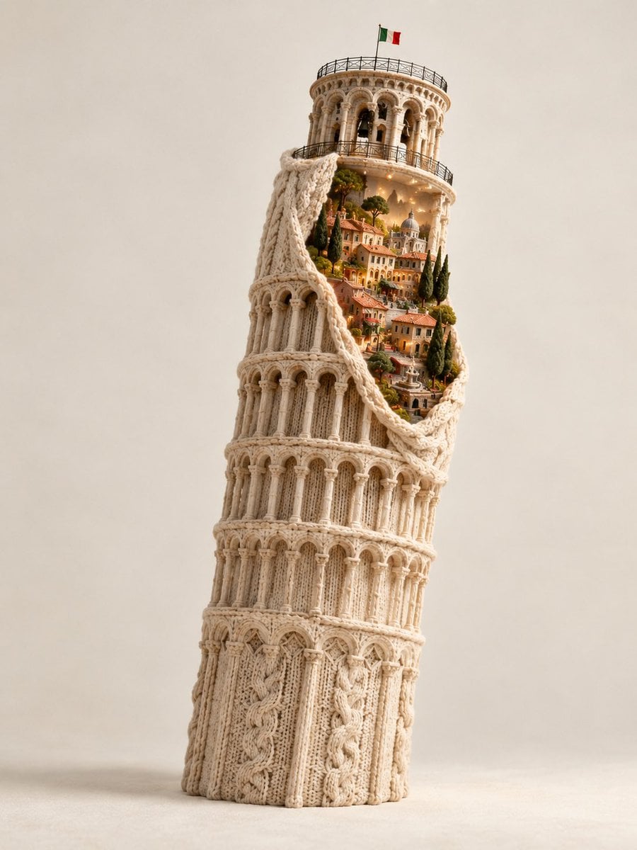 A surreal, high-end architectural art photograph of [STRU... - alternate