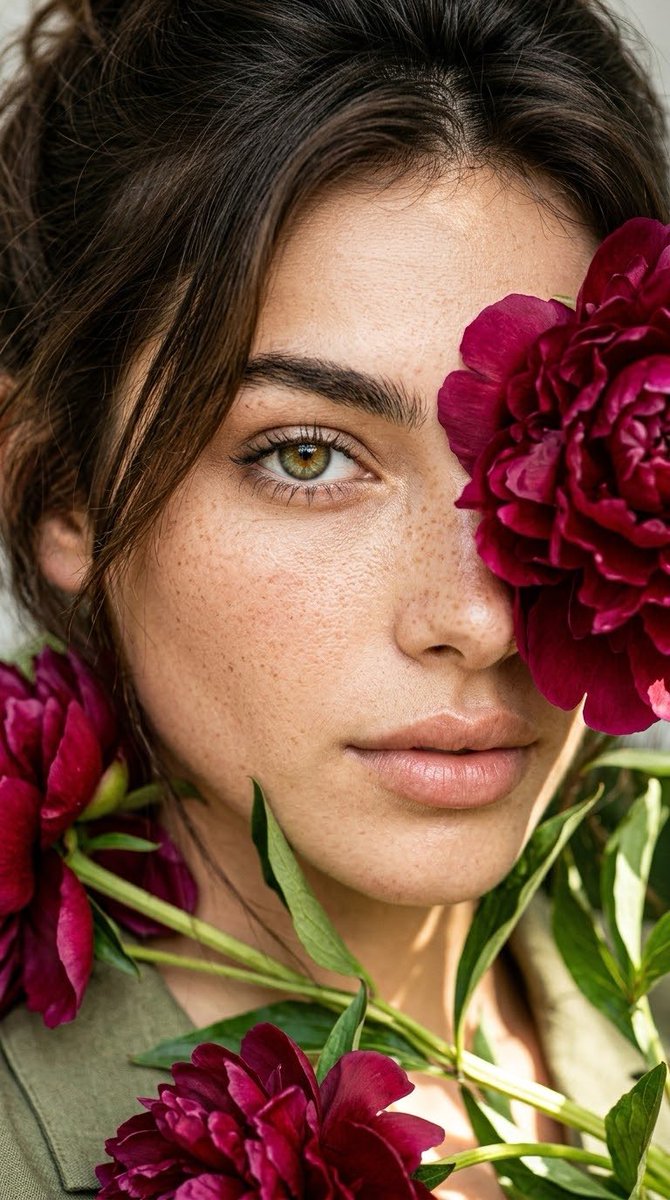 A breathtaking ultra-photorealistic fine-art beauty portr...