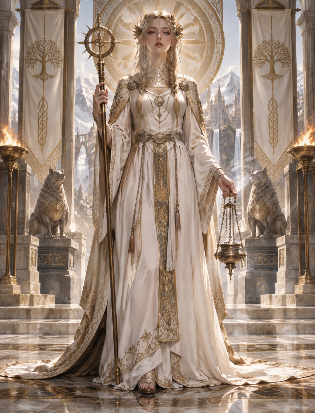 symmetry!! full body portrait!!!! of a beautiful!!!! germ...