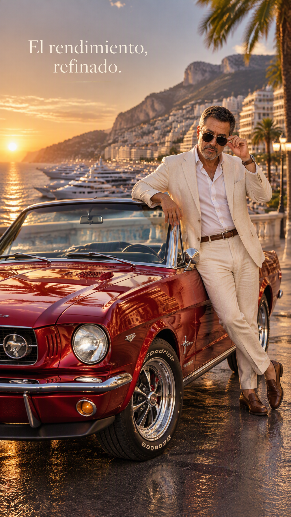 El personaje en la imagen de referencia 1 Campaña automot...