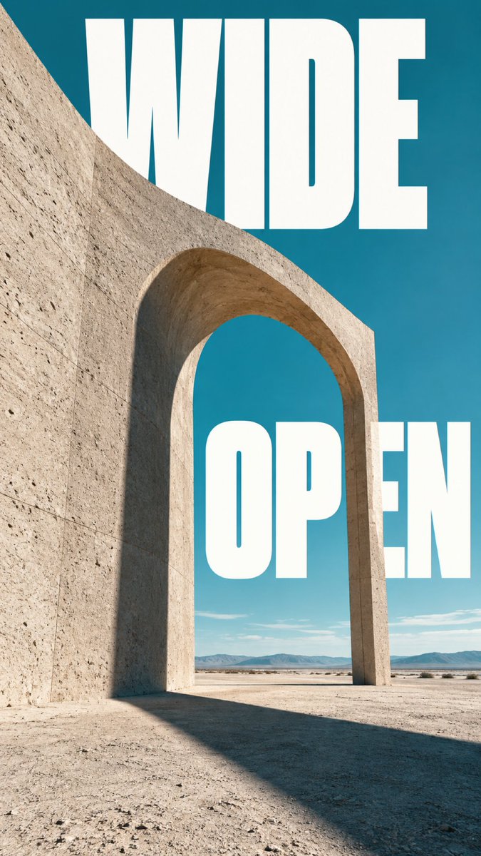 Create a finished editorial campaign poster, 9:16, full b...
