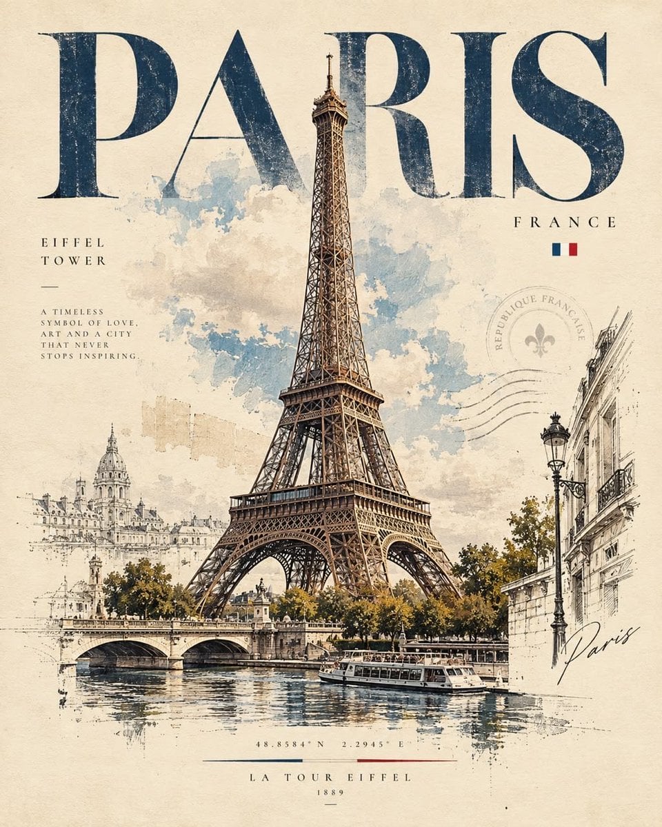 Create a sophisticated minimalist editorial art poster fe... - alternate