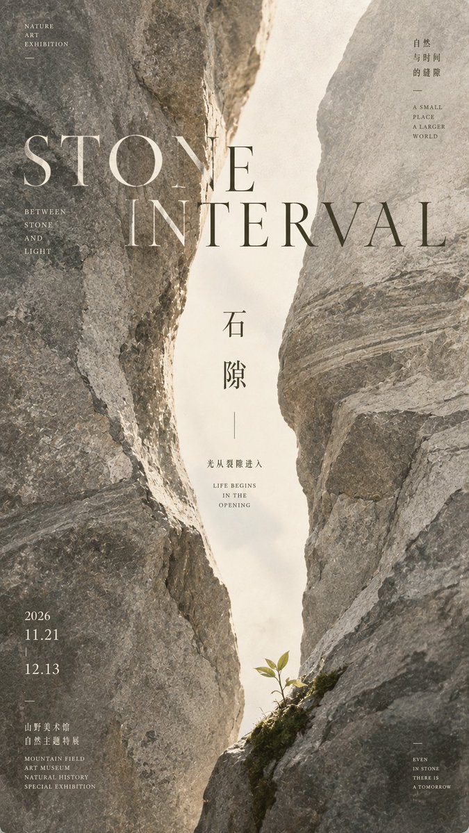 [主题]：如石隙 / 冰隙 / 林隙 / 土隙