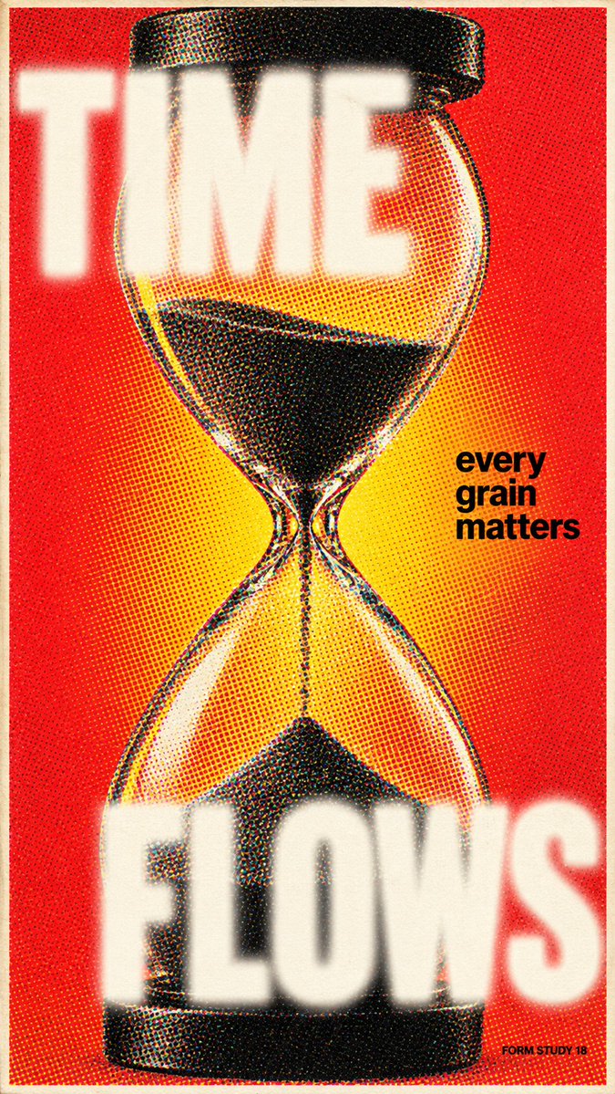 Create a finished experimental editorial poster, 9:16, fl... - alternate