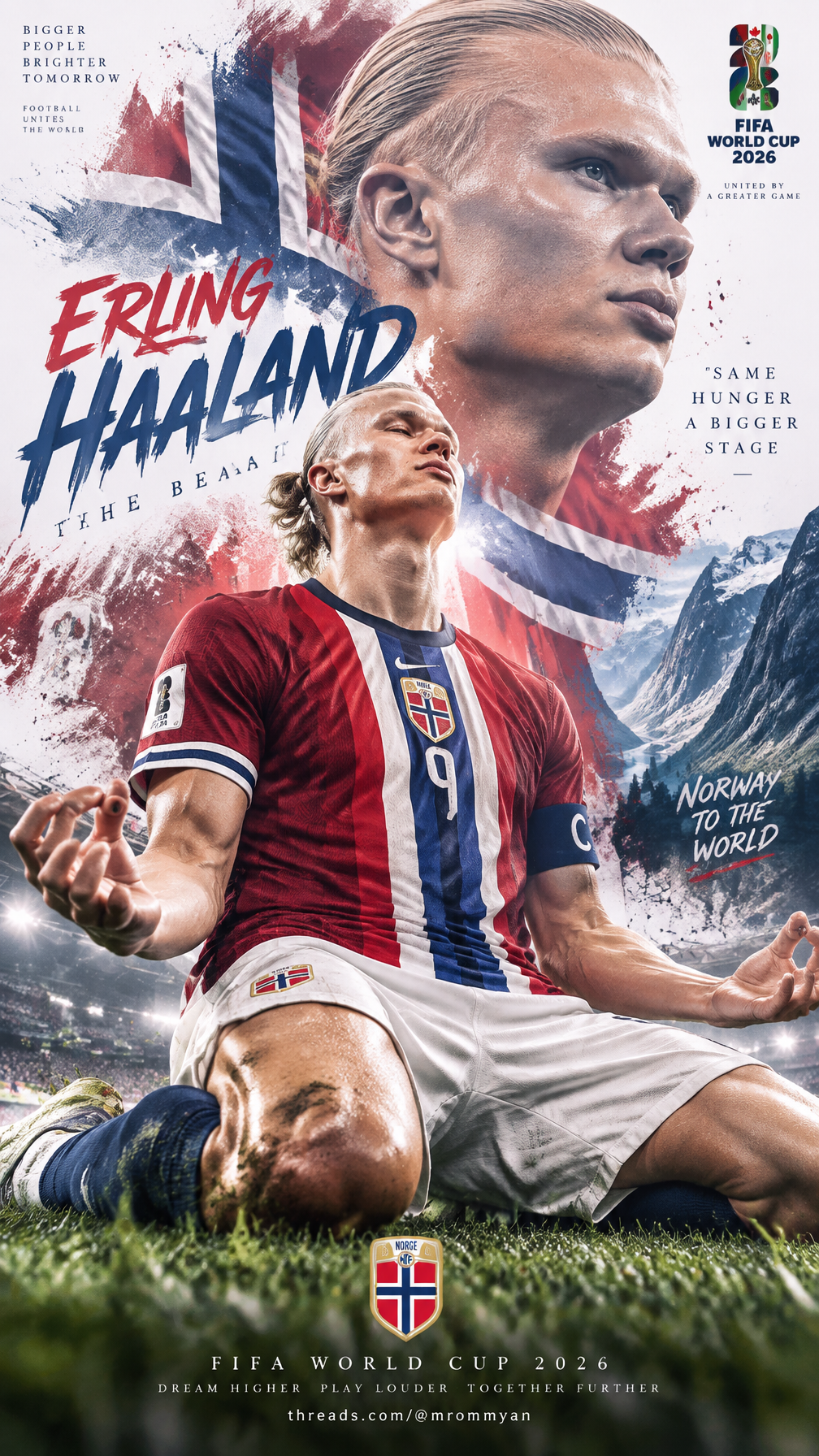 # ULTRA-CINEMATIC WORLD CUP 2026 PLAYER POSTER — ADAPTIVE...