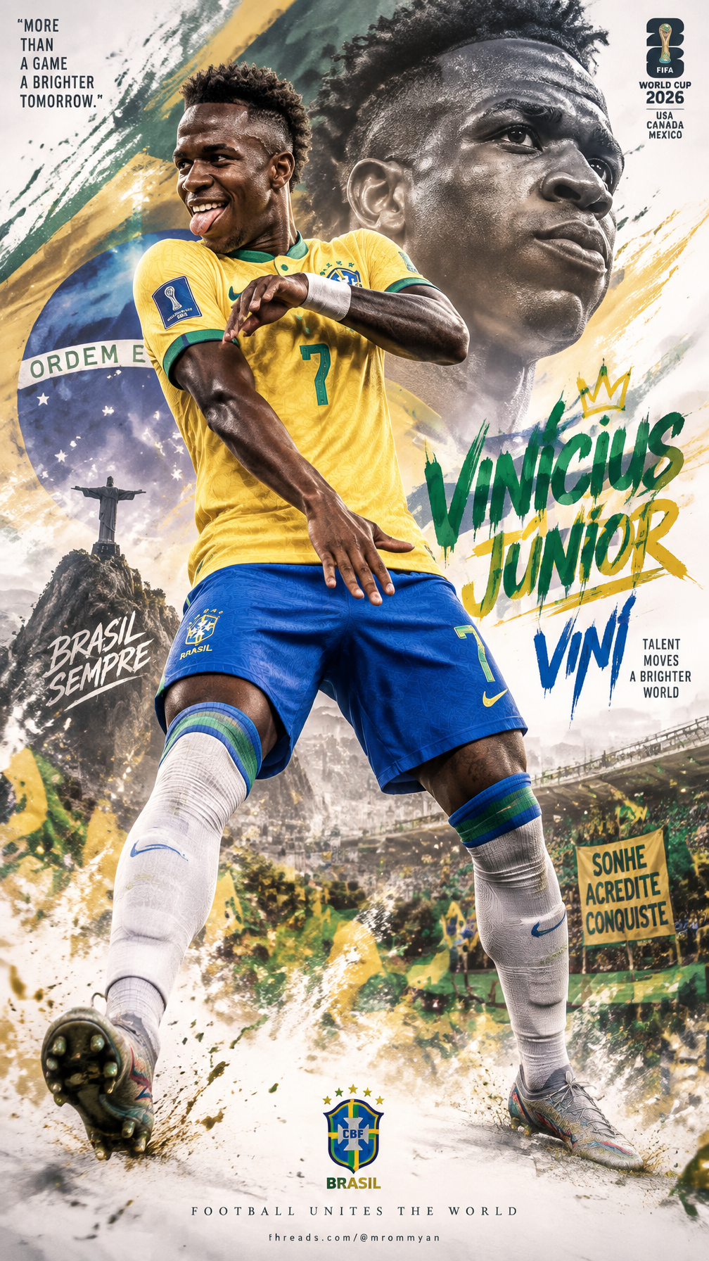 # ULTRA-CINEMATIC WORLD CUP 2026 PLAYER POSTER — ADAPTIVE...