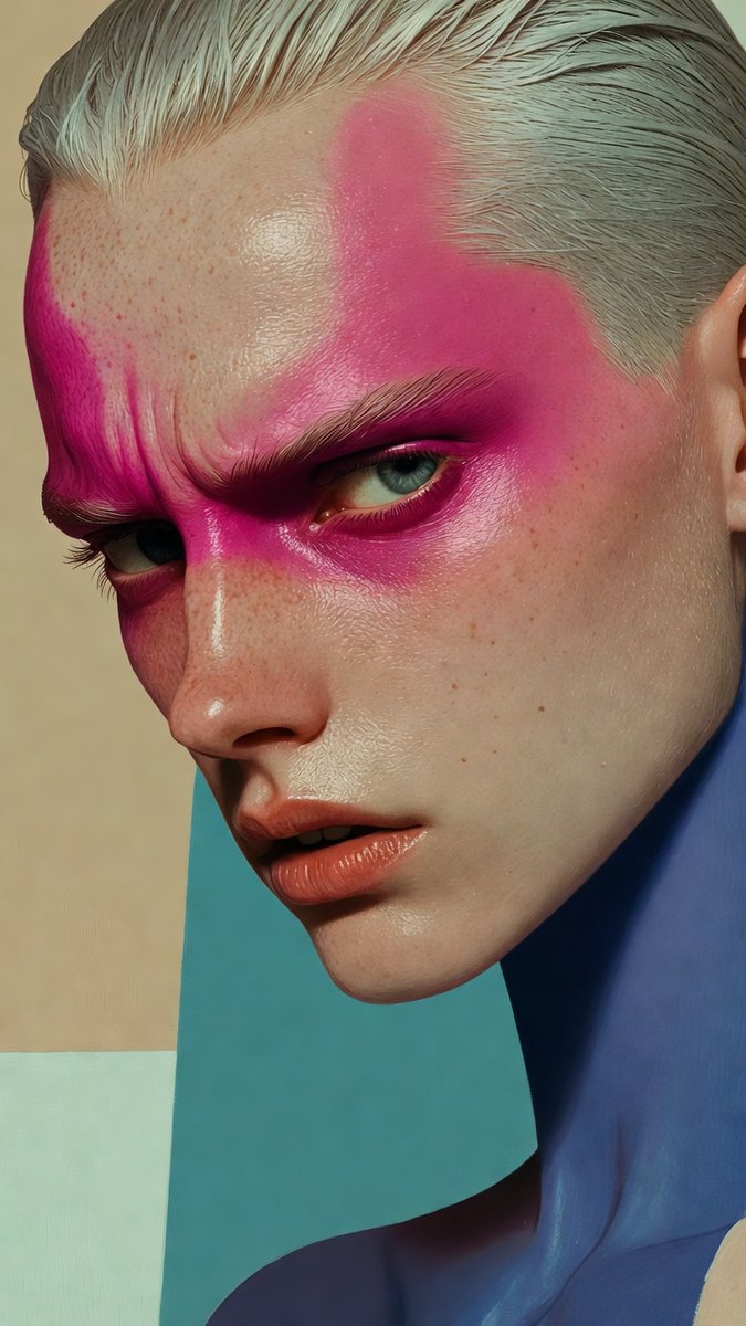 hyper-realistic artistic photography portrait of a beauti...