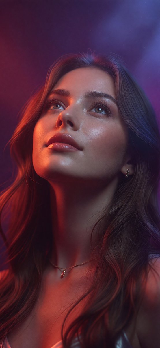 Create a photorealistic cinematic close-up portrait of a ...