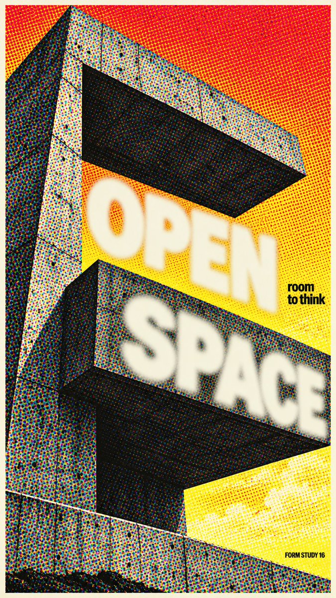 Create a finished experimental editorial poster, 9:16, fl... - alternate