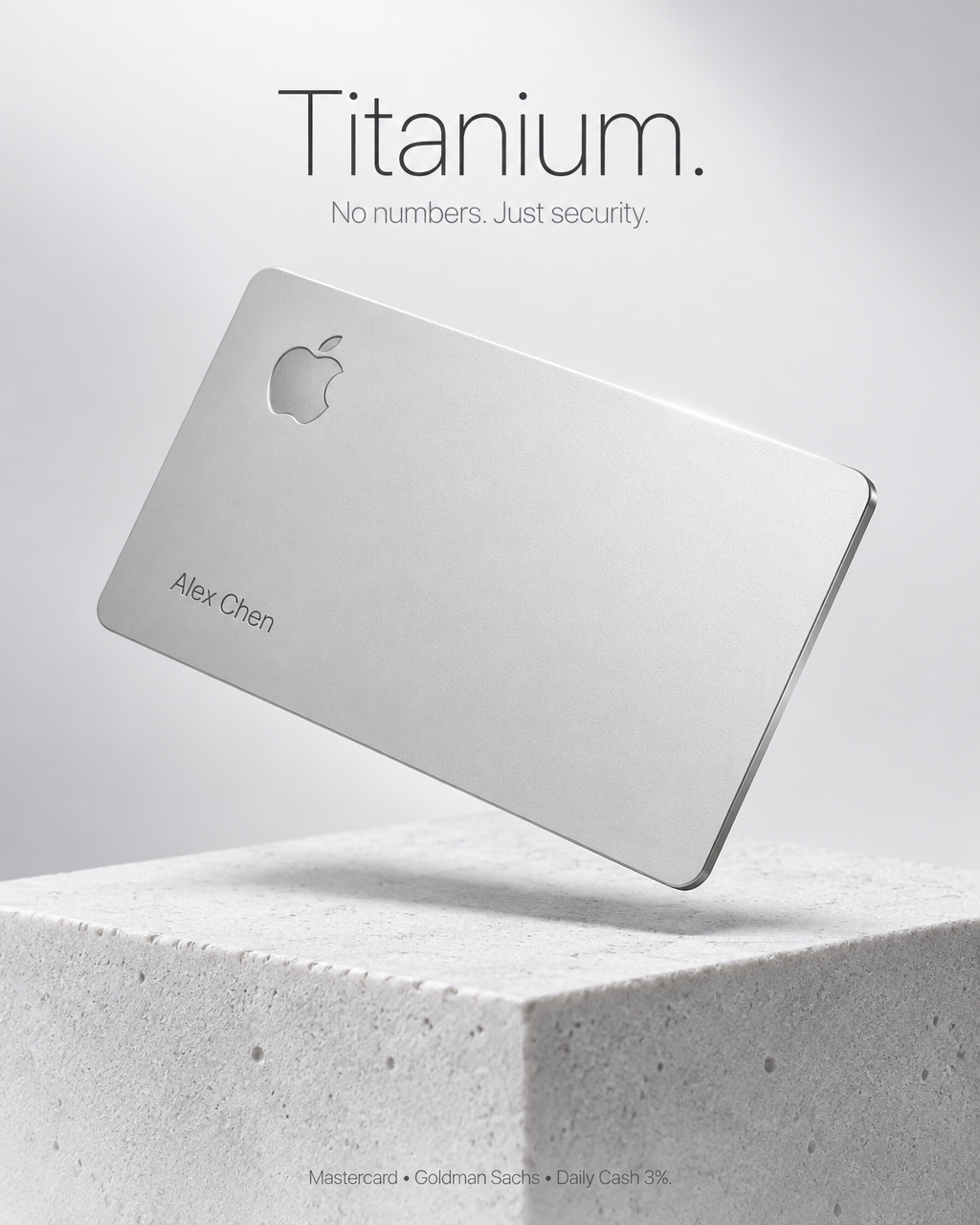 Extreme Pure Titanium Minimalism — APPLE CARD Pure Titani...