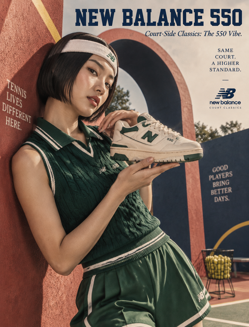 [Theme & Brand]: Heritage collegiate tennis revival, New ...