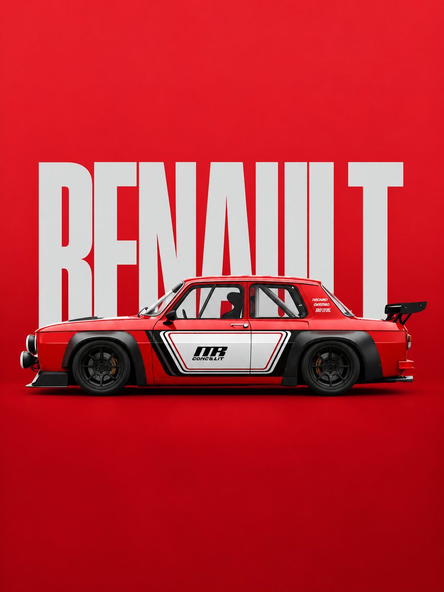 Create a premium minimalist automotive editorial poster i...