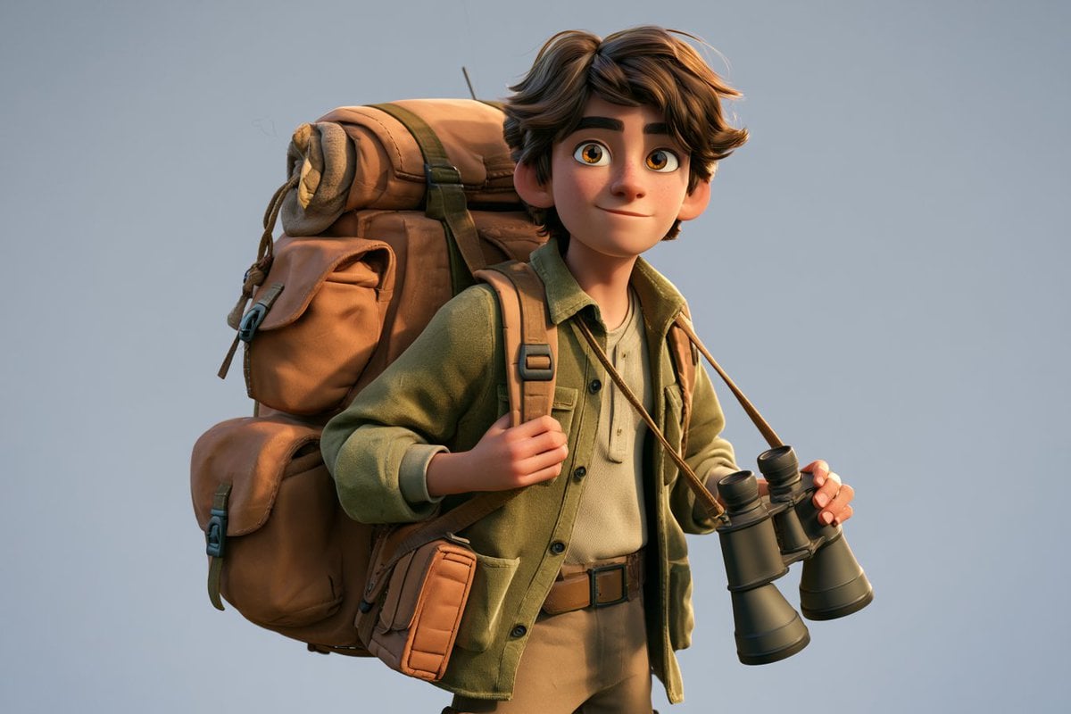 A [Subject], stylized animated feature-film character, cl... - alternate