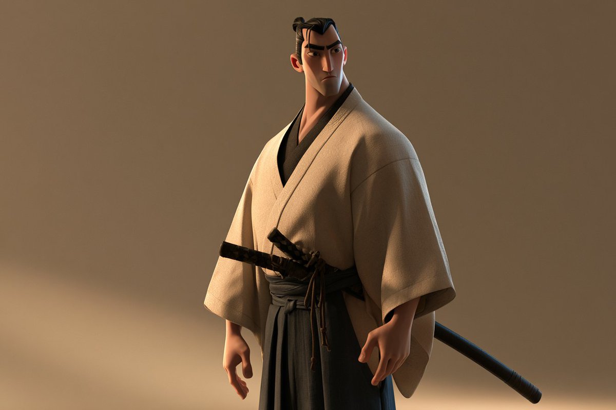 A [Subject], stylized animated feature-film character, cl... - alternate