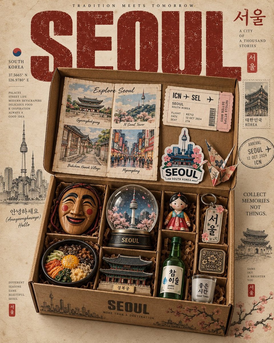 Create a premium 4:5 vertical Instagram travel poster for... - alternate