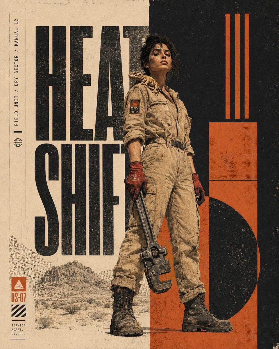 Vertical editorial collage poster featuring [CHARACTER] i... - alternate