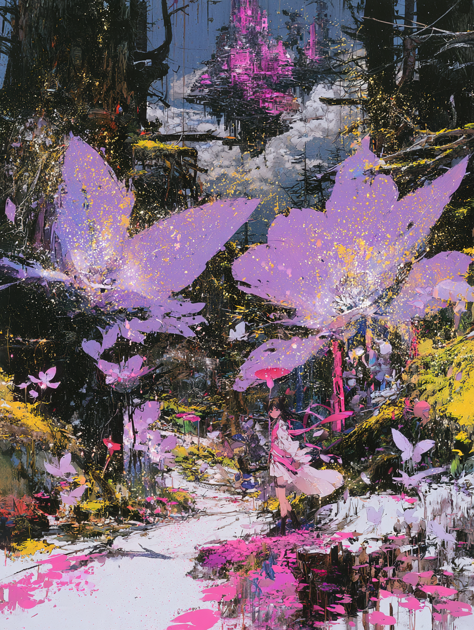 A dreamy fairytale world hidden deep within an enchanted ... - alternate