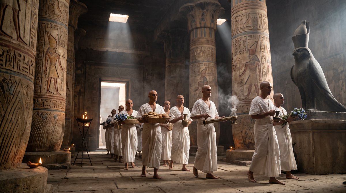 Cinematic realistic photograph, Ptolemaic Egypt, inside t...