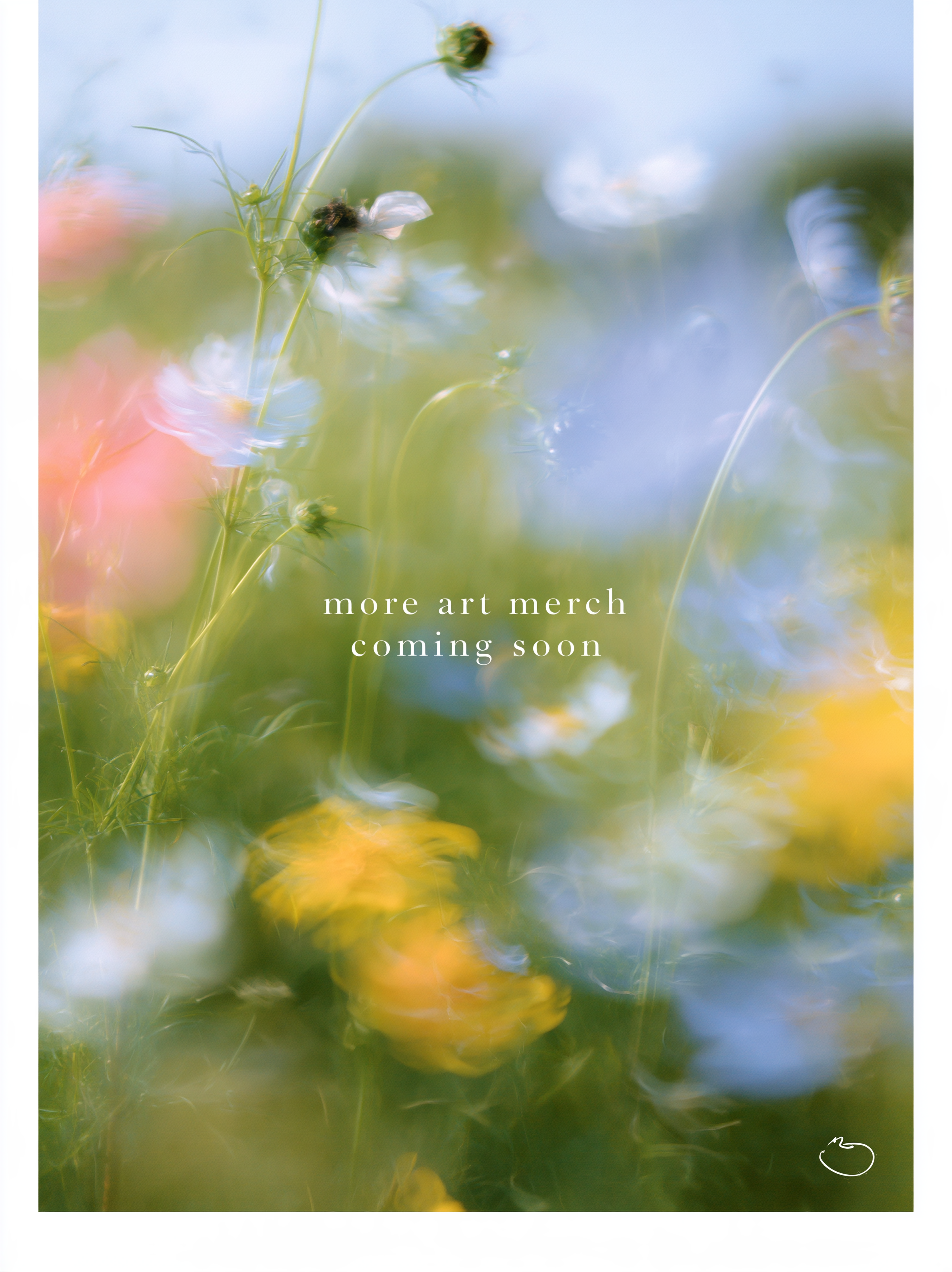 a colorful, abstract floral photograph with a strong moti... - alternate