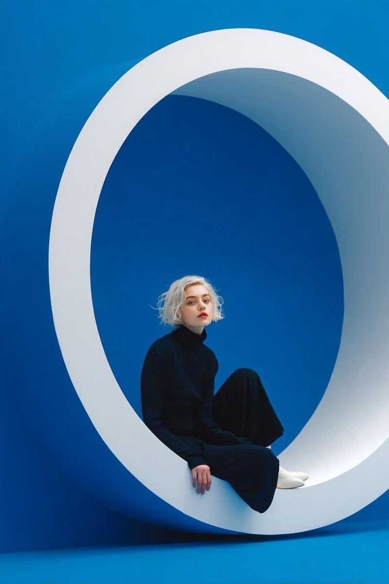 Create an ultra-realistic, high-end fashion editorial pho... - alternate