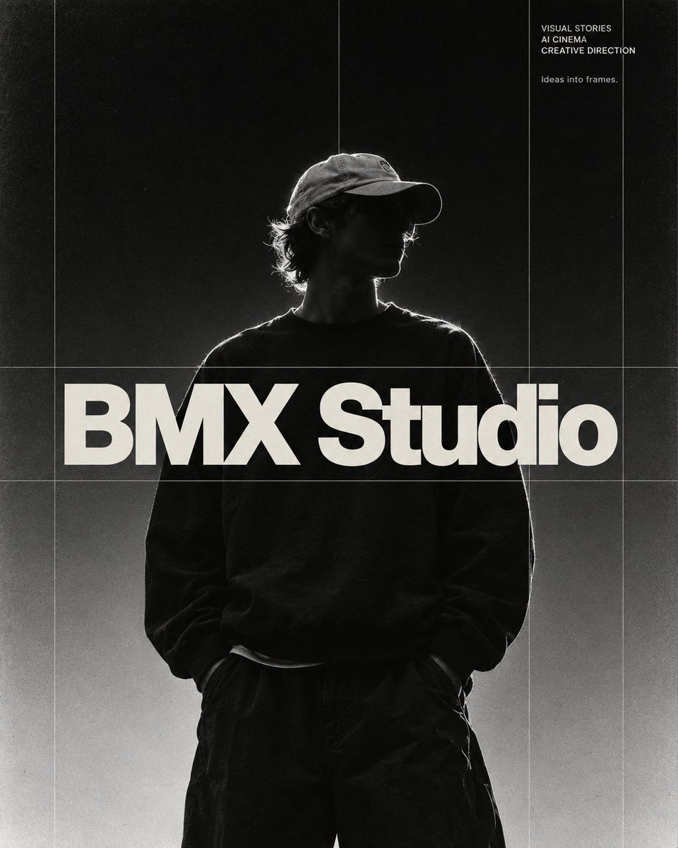 Create a monochrome editorial poster inspired by the refe...