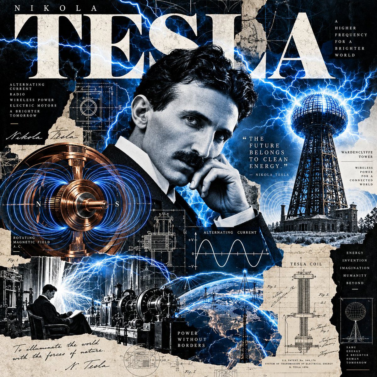 4 images: 1:1, do this for 4 famous scientists: WITH topi...