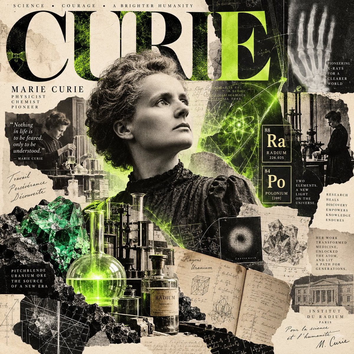 4 images: 1:1, do this for 4 famous scientists: WITH topi... - alternate