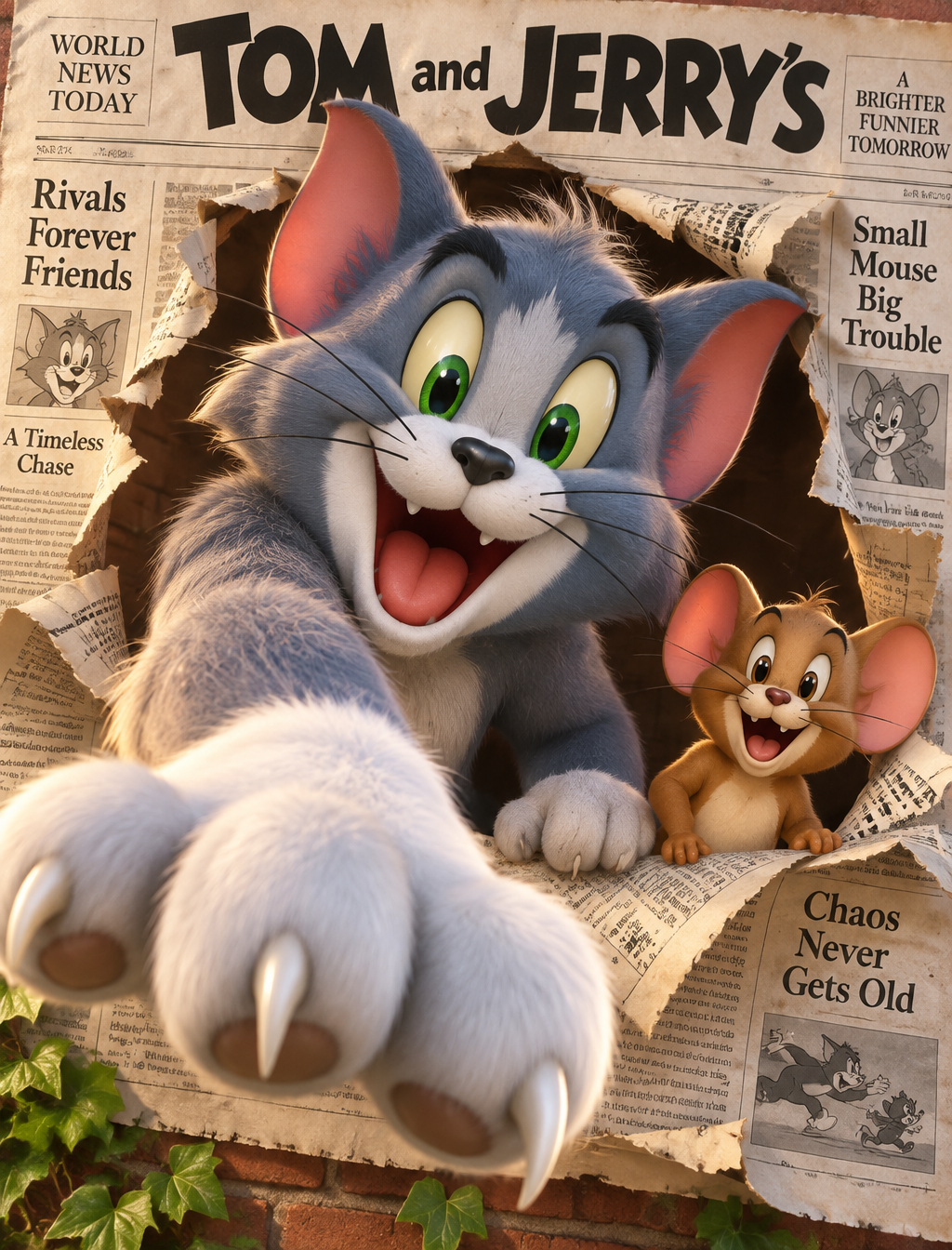 Highly detailed 3D CGI digital illustration of classic To...