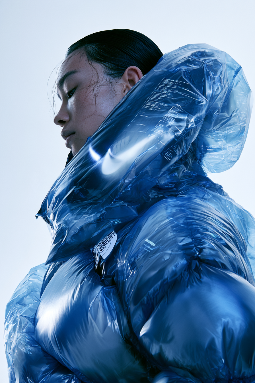Subject & Action\nA high-fashion editorial portrait of a ...